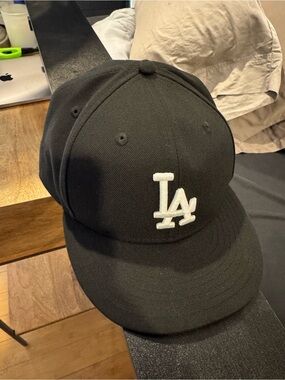 Large/XL New Era Black 9FIFTY Fitted Cap